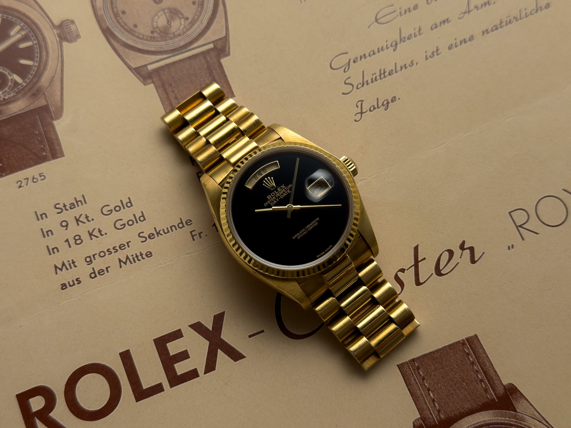 Rolex Day-Date 18238 Gold Black Dial Chinese-6.jpg